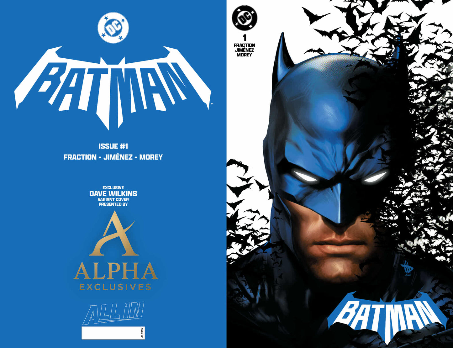 Batman #1 TRADE -Shared Exclusive - Dave Wilkins