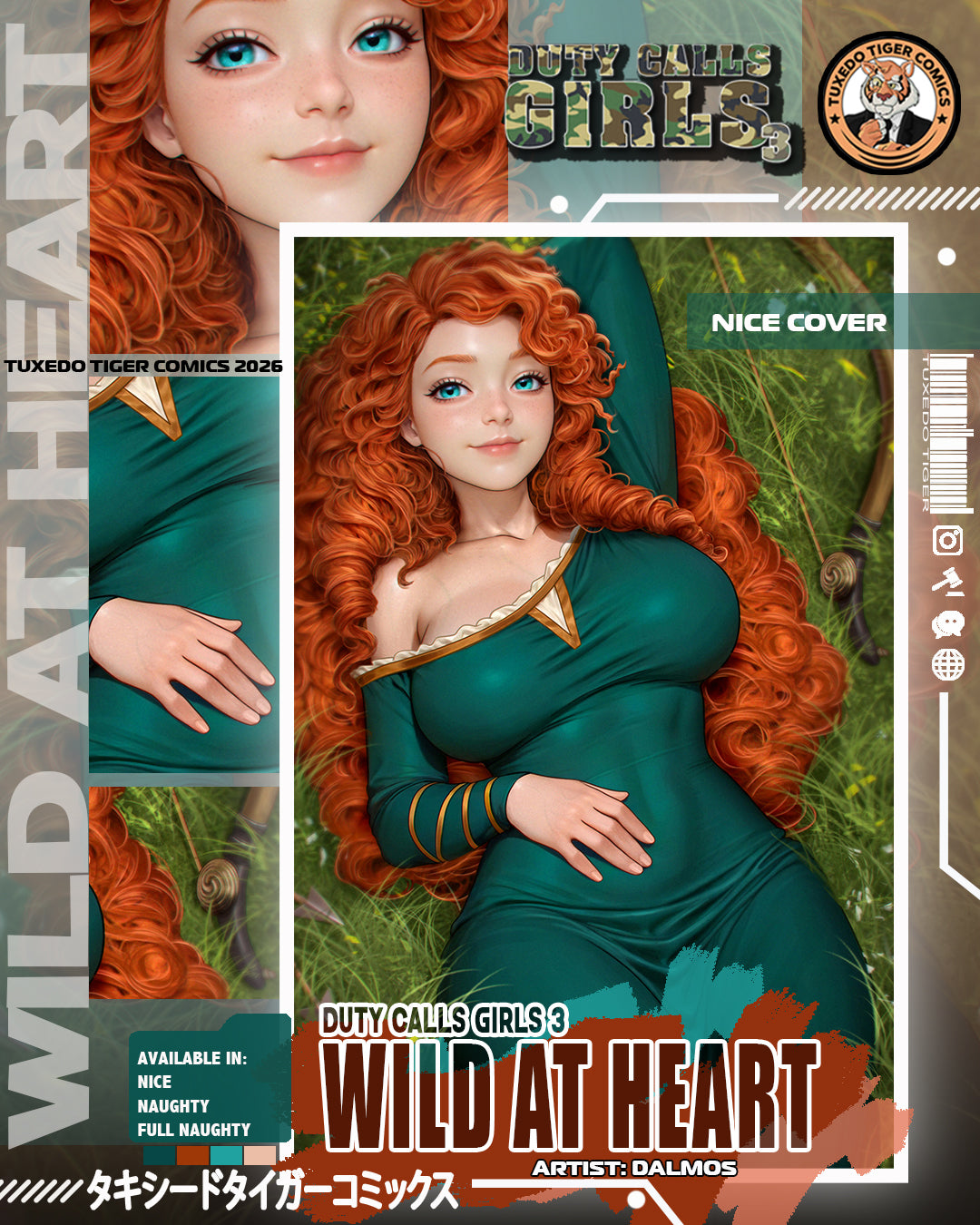 Duty Calls Girls 3 "Wild At Heart" By DALMOS