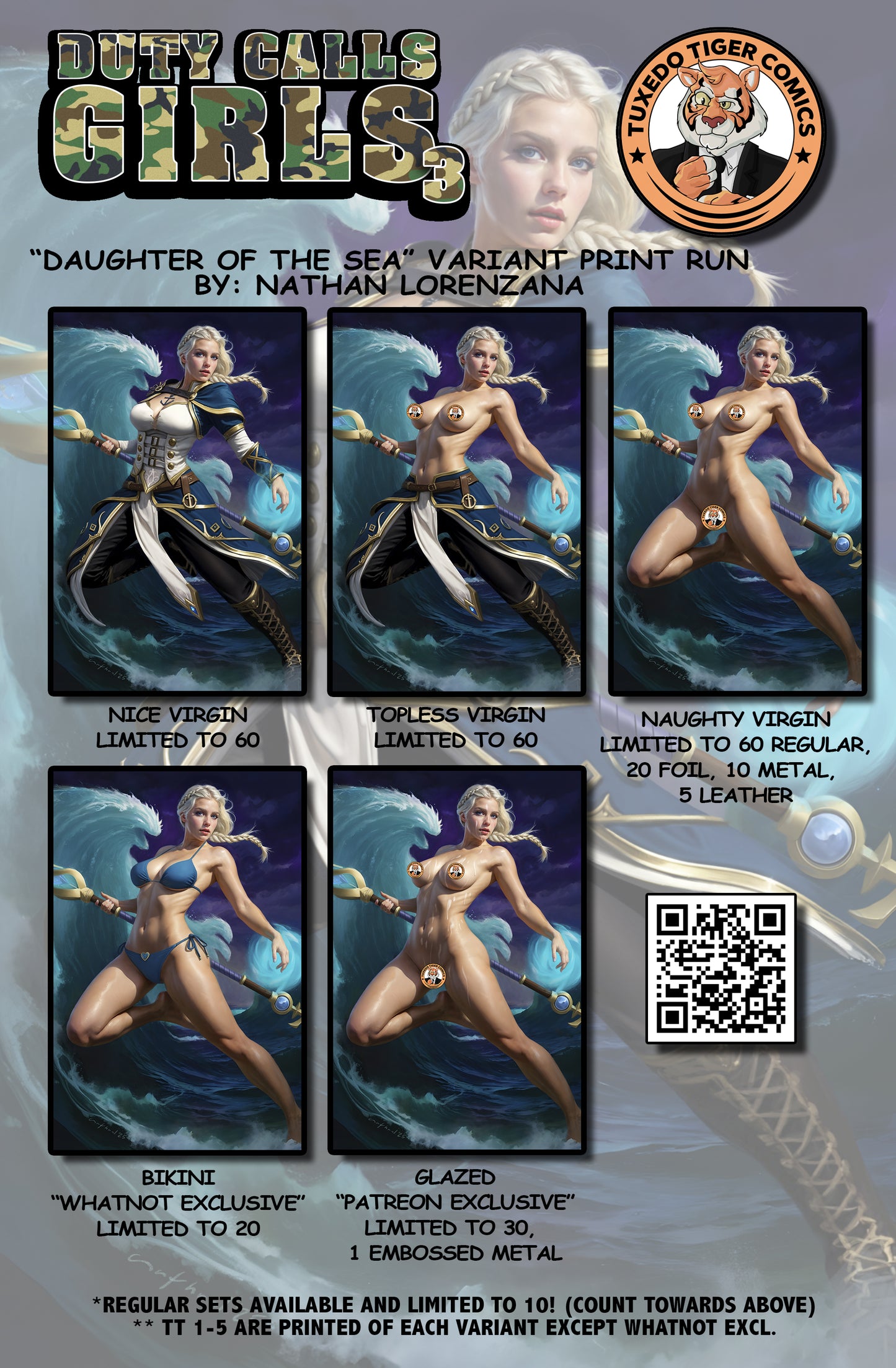Duty Calls Girls 3 "Daughter Of The Sea" By Nathan Lorenzana