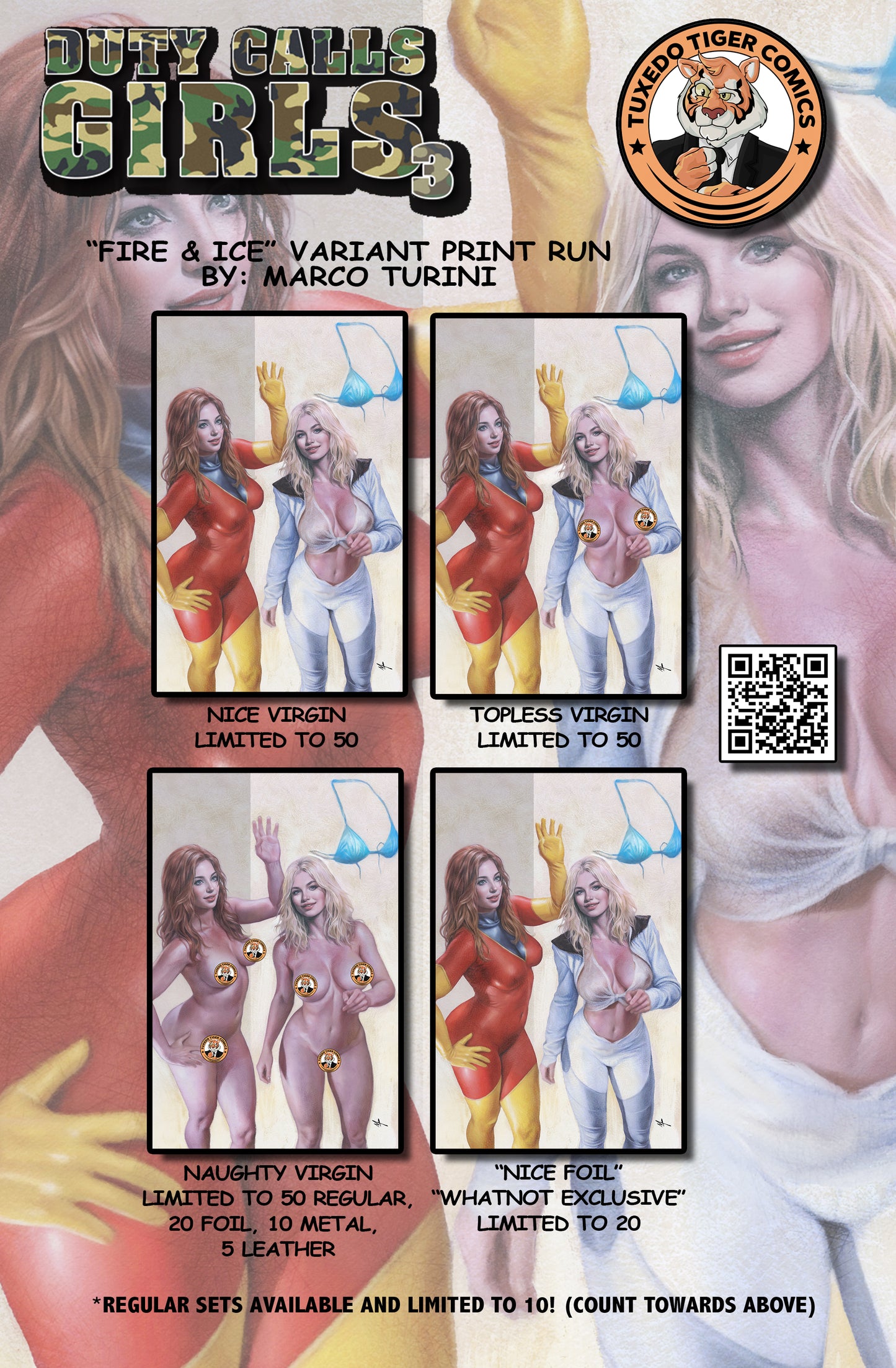 Duty Calls Girls 3 "Fire & Ice" By Marco Turini