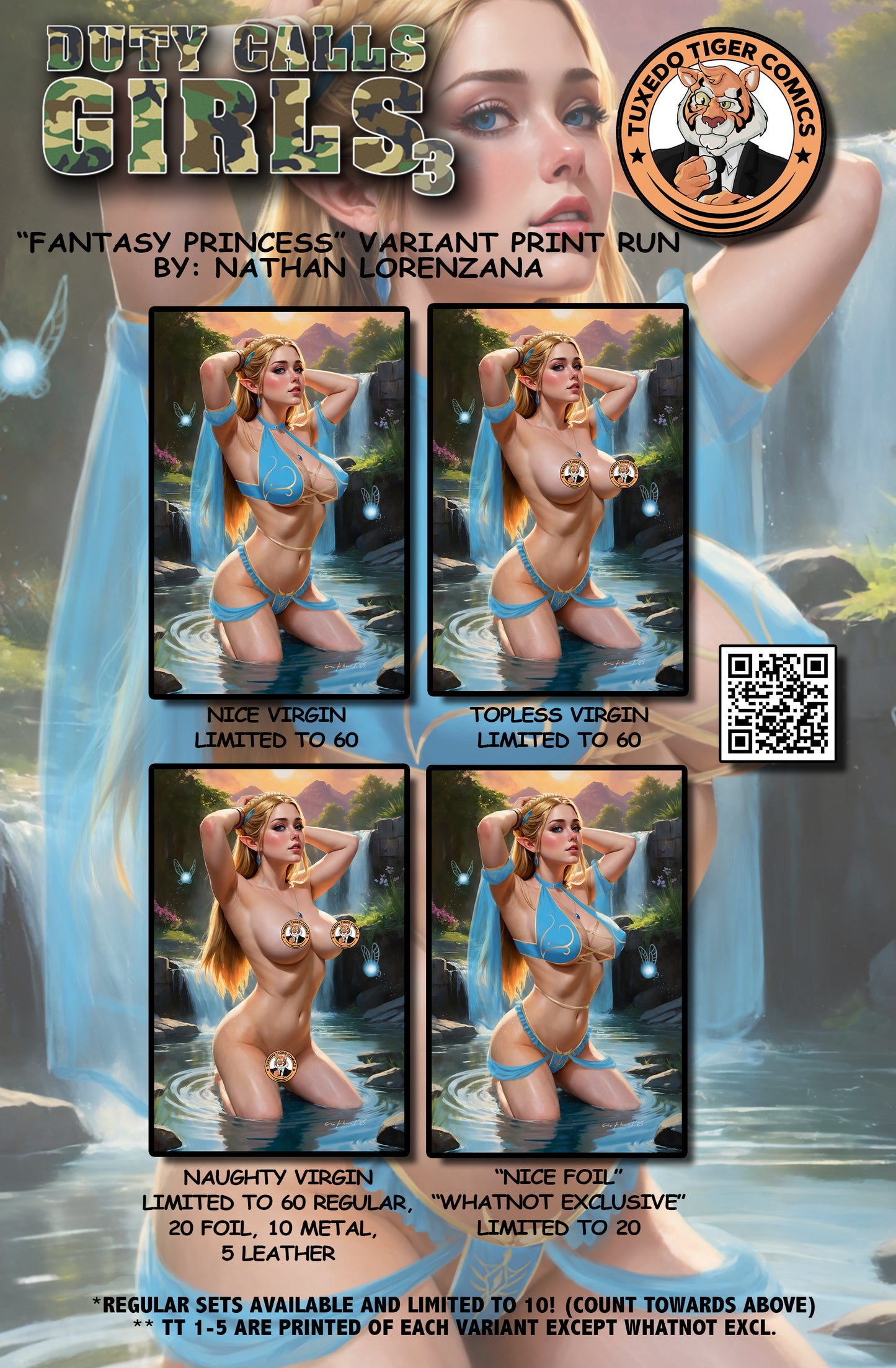 Duty Calls Girls 3 "Fantasy Princess" By Nathan Lorenzana