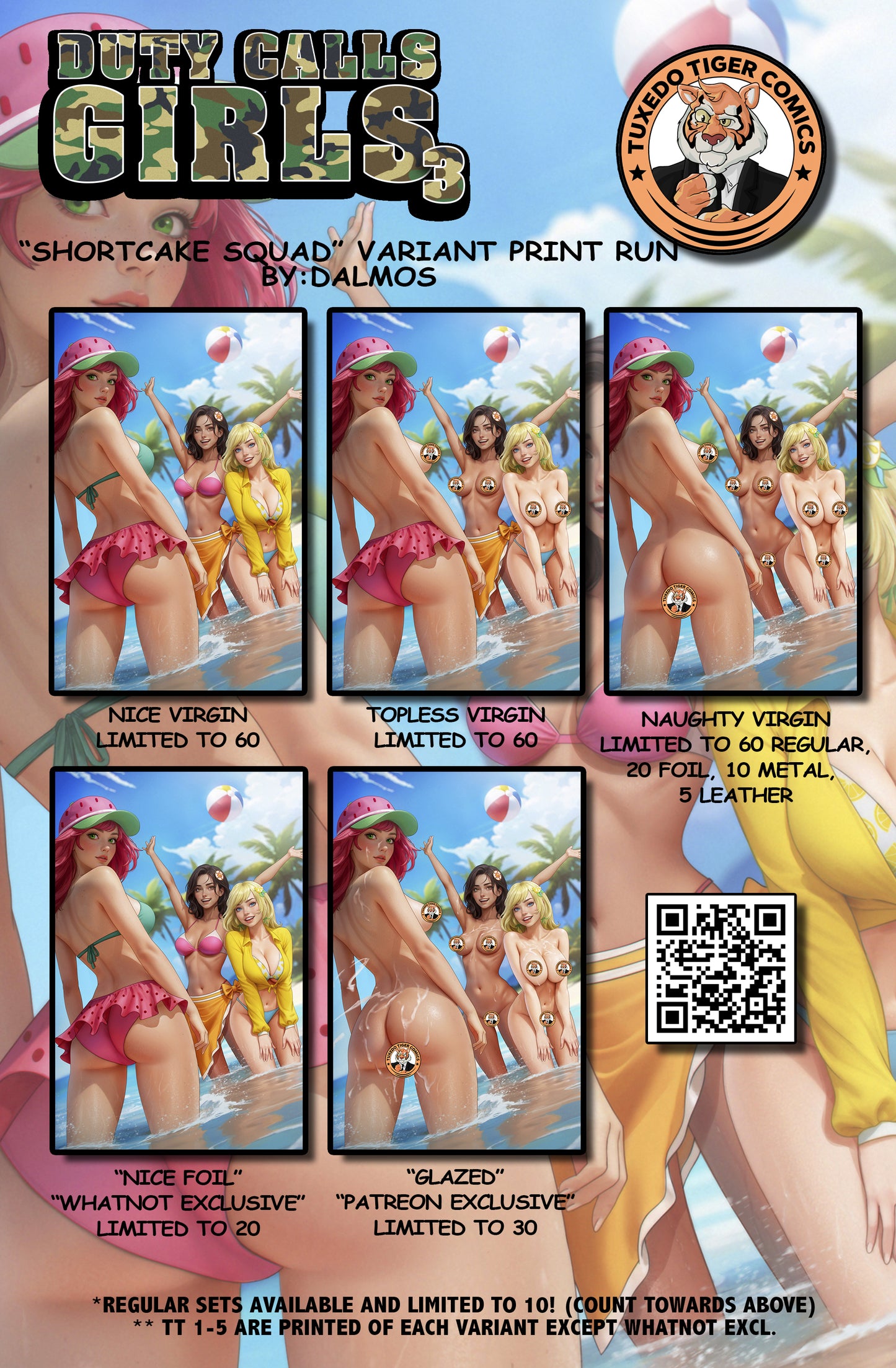 Duty Calls Girls 3 "Shortcake Squad" By DALMOS