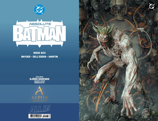ABSOLUTE BATMAN #22 - ALPHA EXCLUSIVE - BJÖRN BARENDS