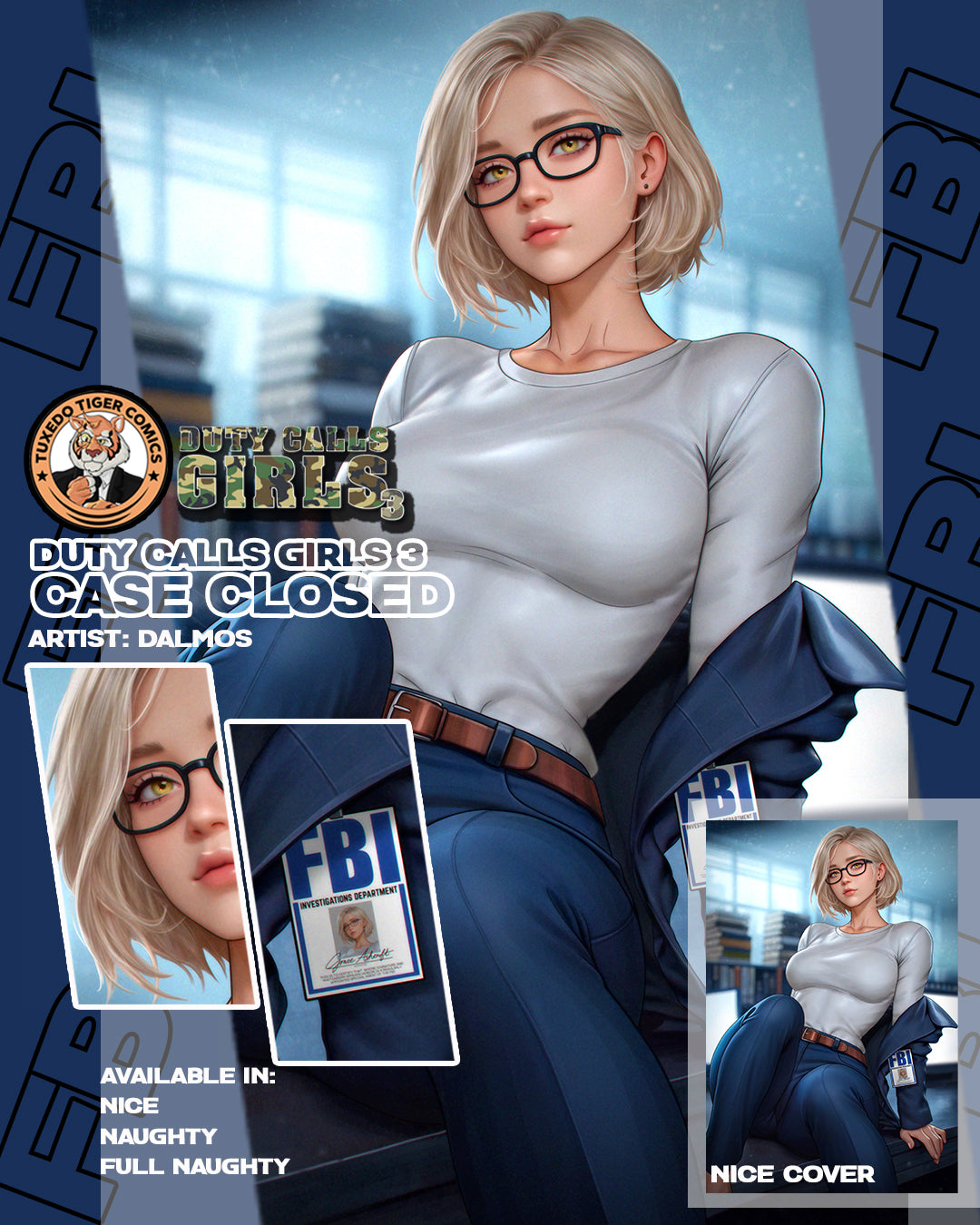 Duty Calls Girls 3 "Case Closed" By DALMOS