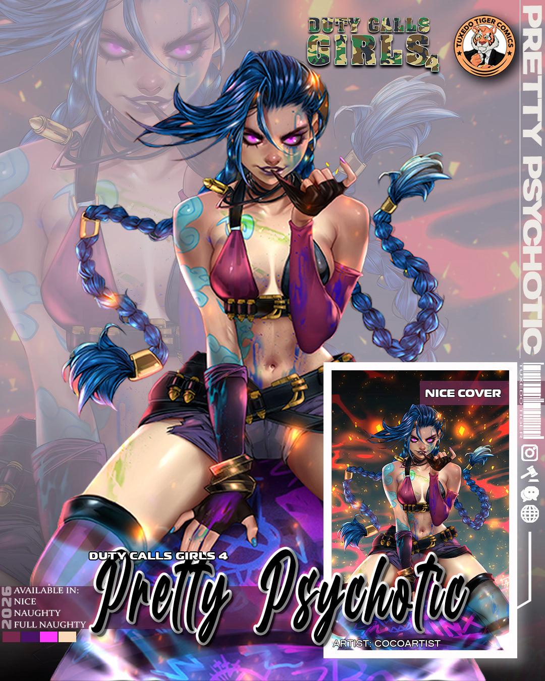Duty Calls Girls 4 "Pretty Psychotic” by Chocoartist