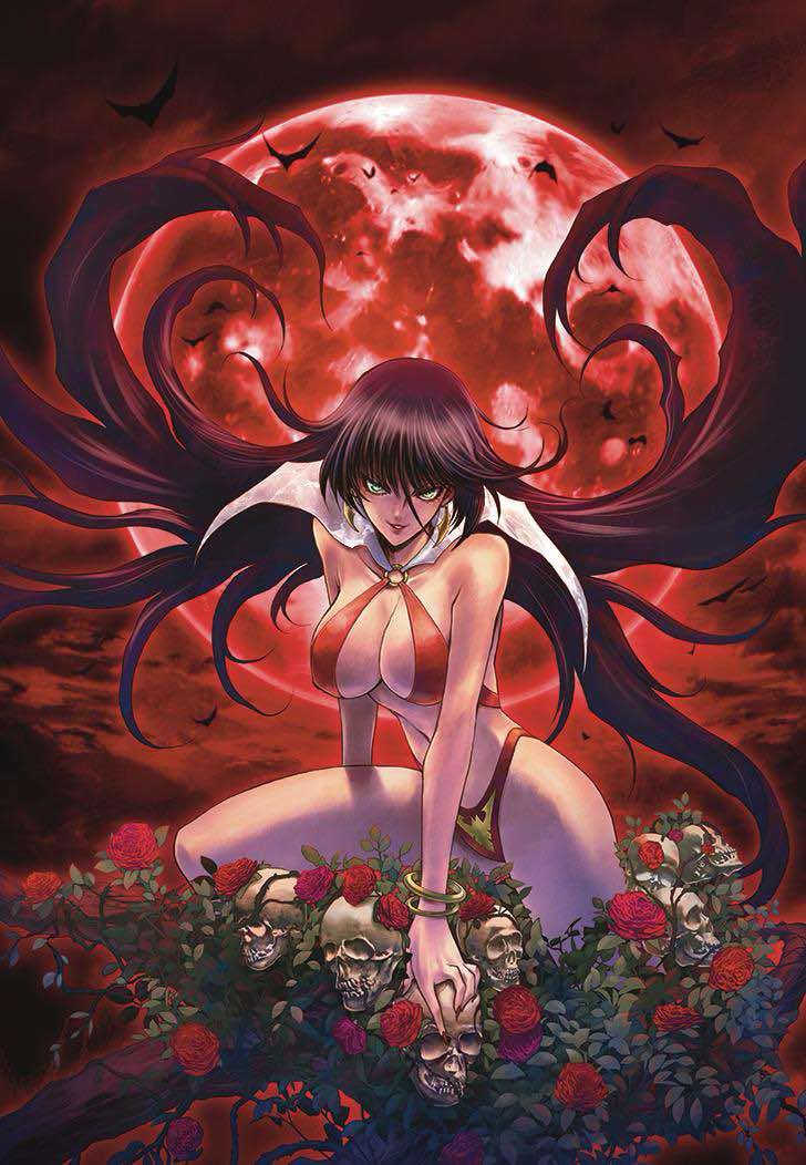 VAMPIRELLA #3 EXCLUSIVE Virgin Variant BY Satoshi Shiki LTD 500