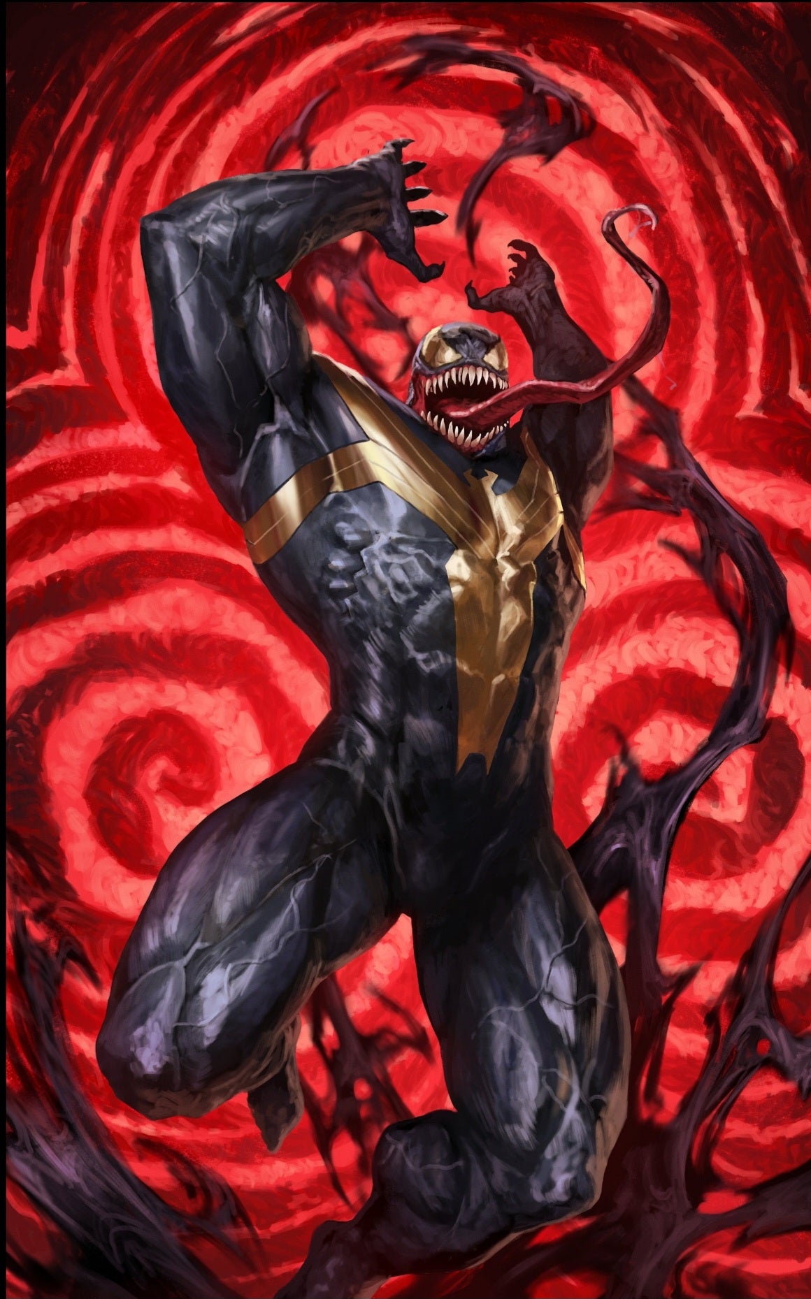 Amazing Spider-Man/Venom: Death Spiral #1 1:100 SKAN