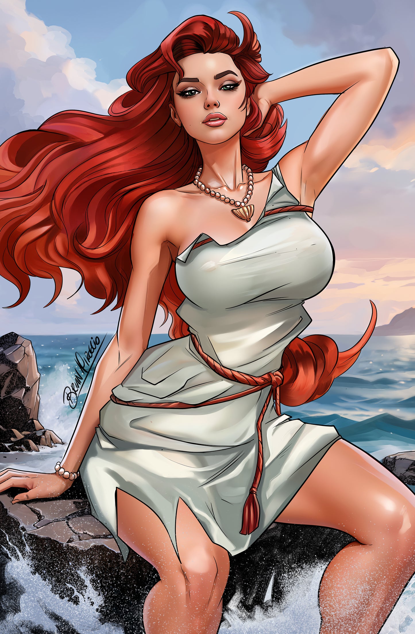 Duty Calls Girls 3 "Scarlet Siren" By BRIAN MIROGLIO