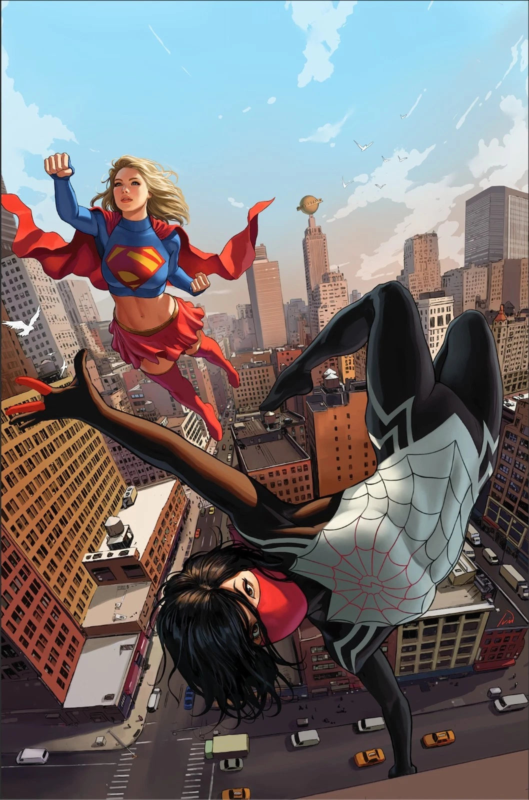 Marvel /DC Spider-Man/Superman - Shared ALPHA Exclusive - Gurihiru