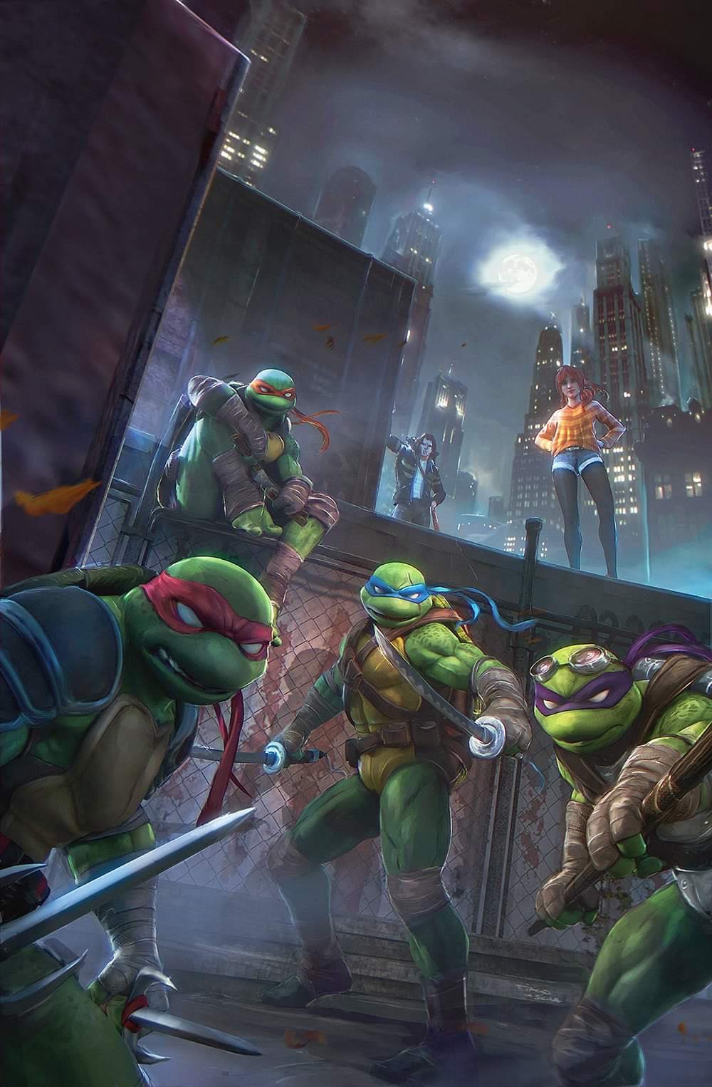 TMNT ALPHA ISSUE  EXCLUSIVE by Tiago da Silva