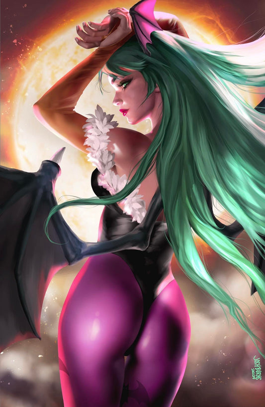 DARKSTALKERS #1 20th ANNIVERSARY MORRIGAN JOSH BURNS