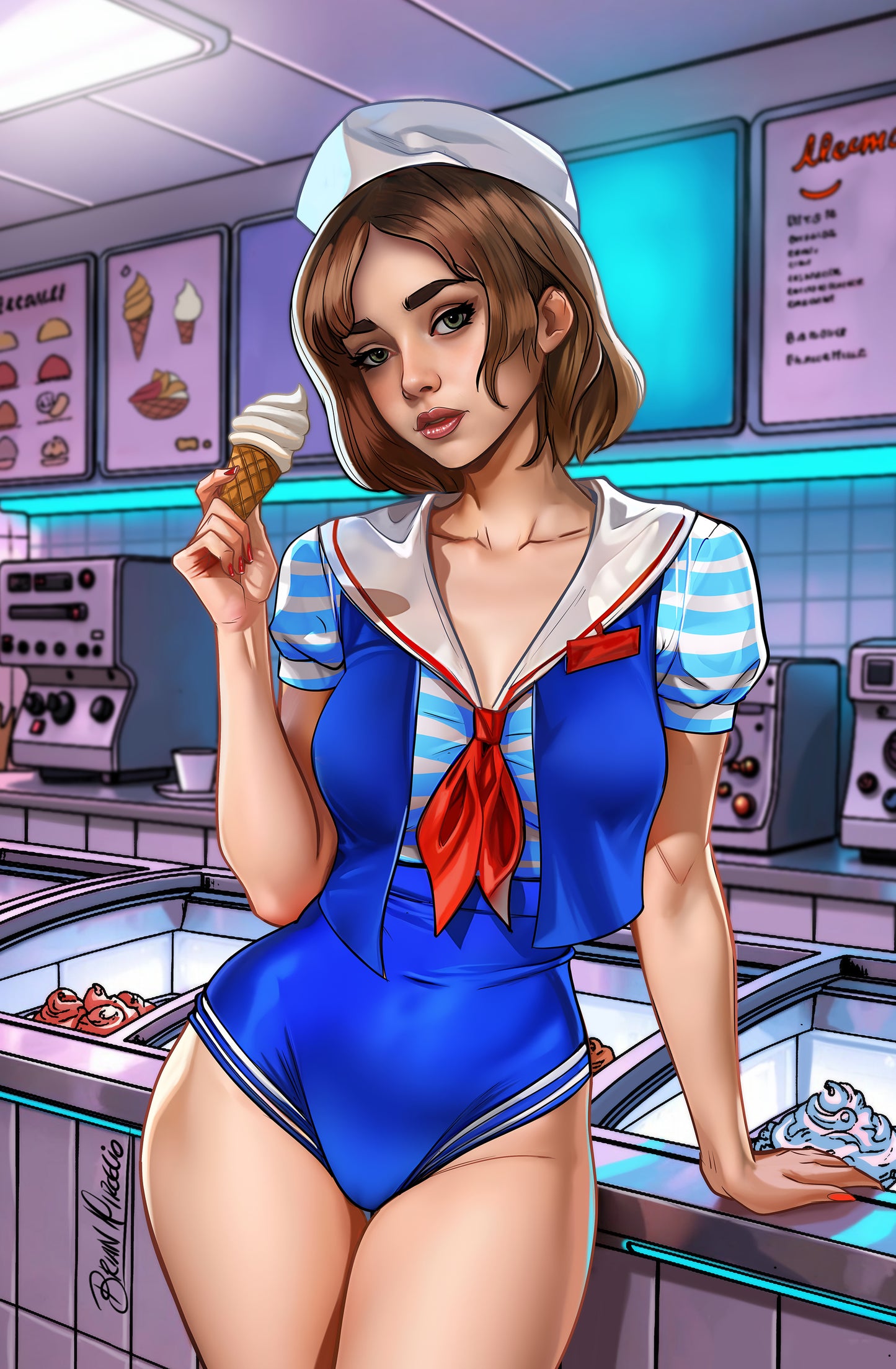 Duty Calls Girls 3 "Scoops Ahoy" By BRIAN MIROGLIO