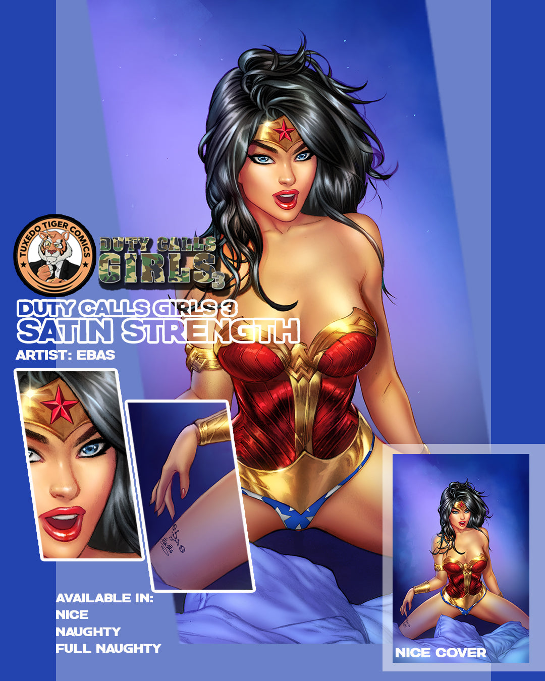 Duty Calls Girls 3 “Satin Strength" By Ebas