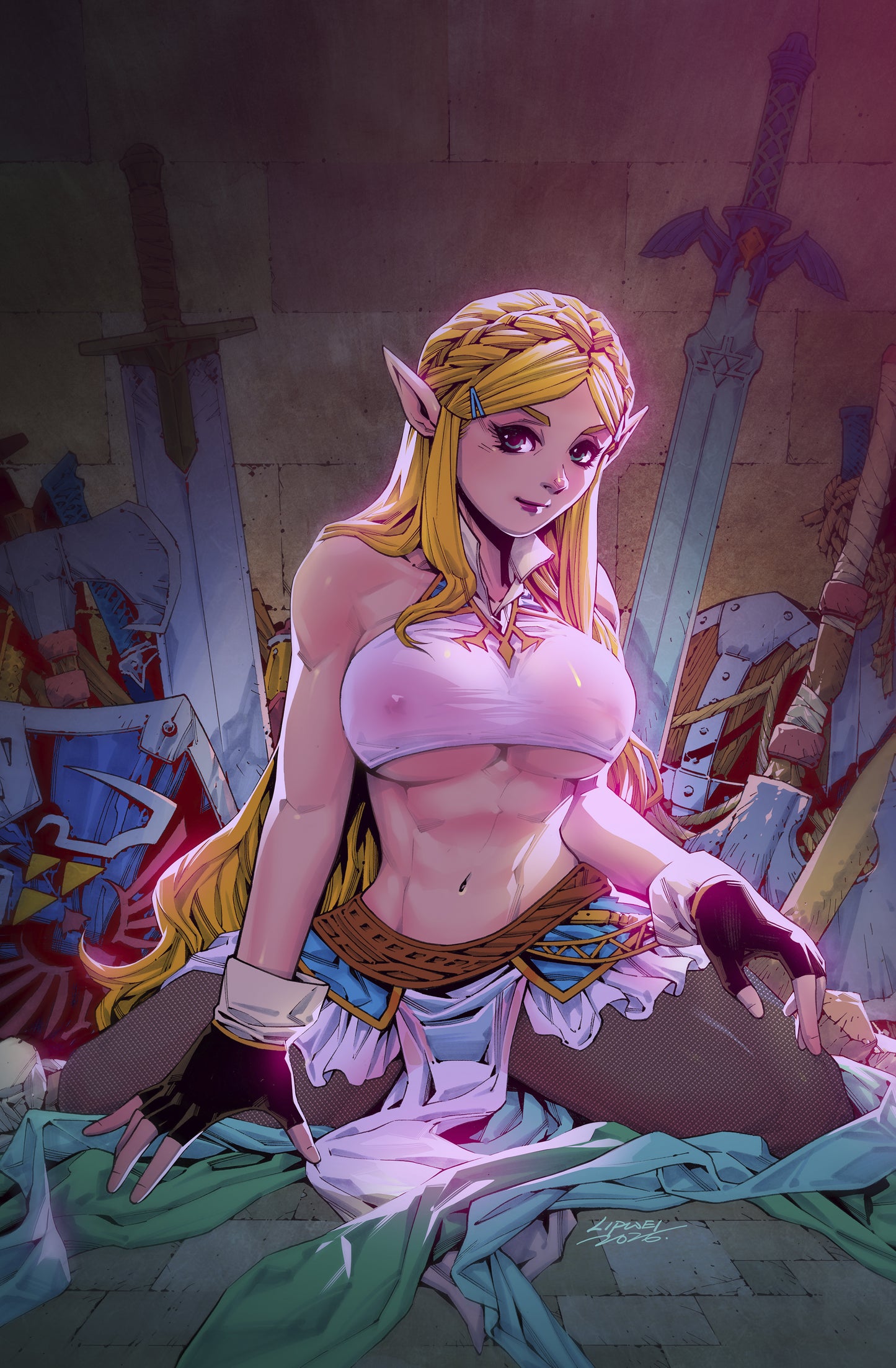 Duty Calls Girls 3 "Elven Princess" By Lipwei Chang
