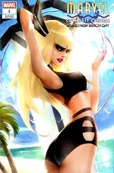 SDCC Marvel Swimsuit Special Brand New Beach Day Shared Exclusive Ivan Tao