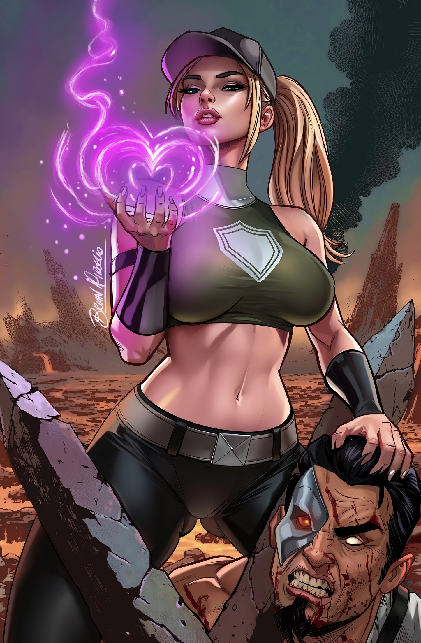 Duty Calls Girls 3 "Kombat Kiss" By BRIAN MIROGLIO