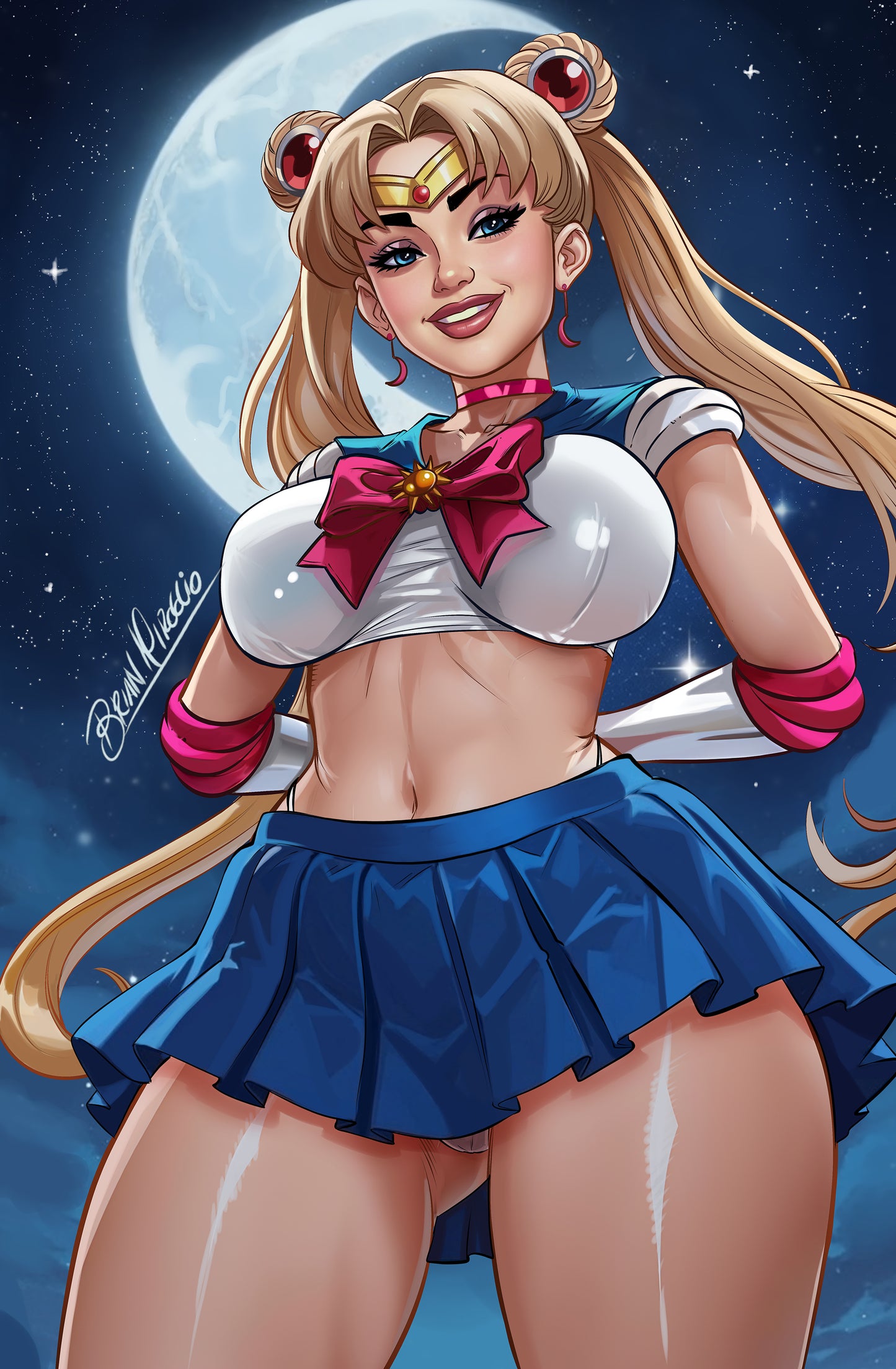 Duty Calls Girls 3 "Moonlight Magic" WRAP AROUND COVER! By BRIAN MIROGLIO