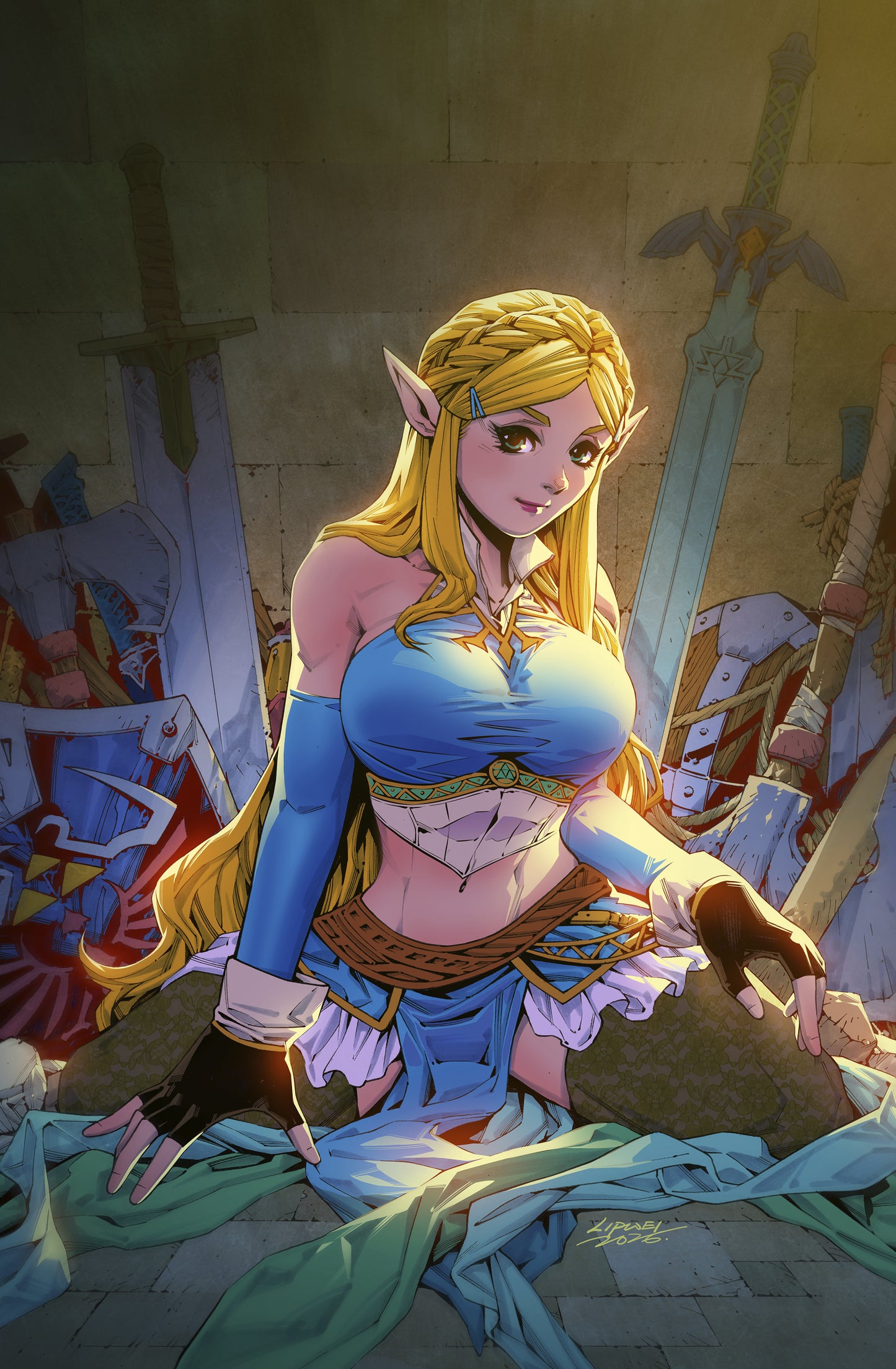Duty Calls Girls 3 "Elven Princess" By Lipwei Chang
