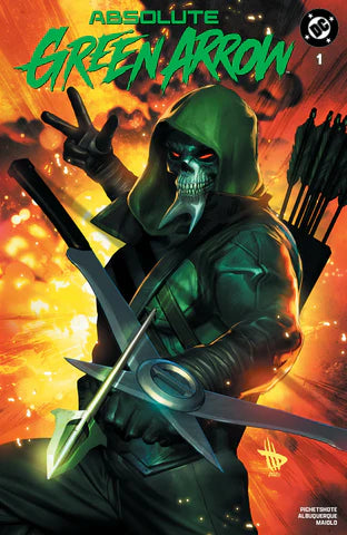 Absolute Green Arrow #1 -Shared ALPHA Exclusive (w/SPOT FOIL Option) - Dave Wilkins
