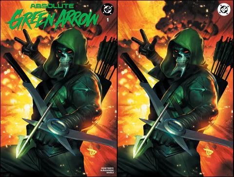 Absolute Green Arrow #1 -Shared ALPHA Exclusive (w/SPOT FOIL Option) - Dave Wilkins