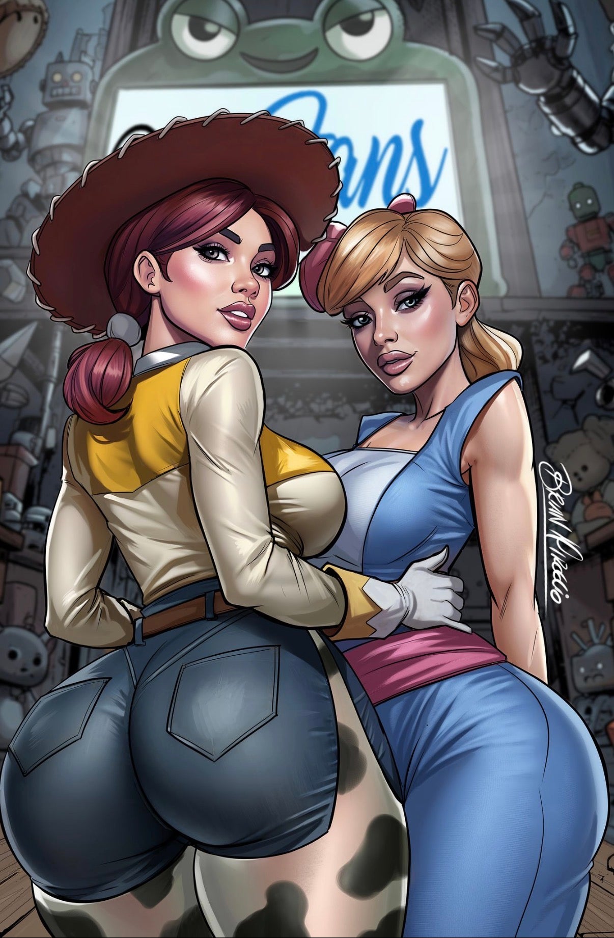Duty Calls Girls 3 "Toying Around" By BRIAN MIROGLIO