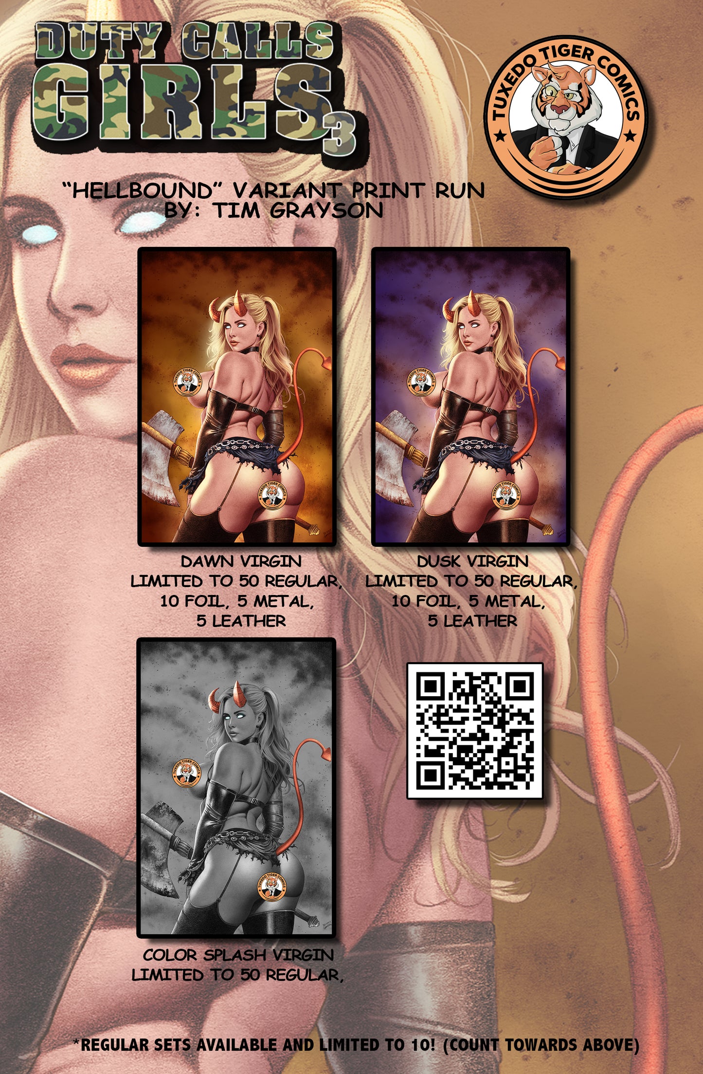 Duty Calls Girls 3 "Hellbound" By Tim Grayson