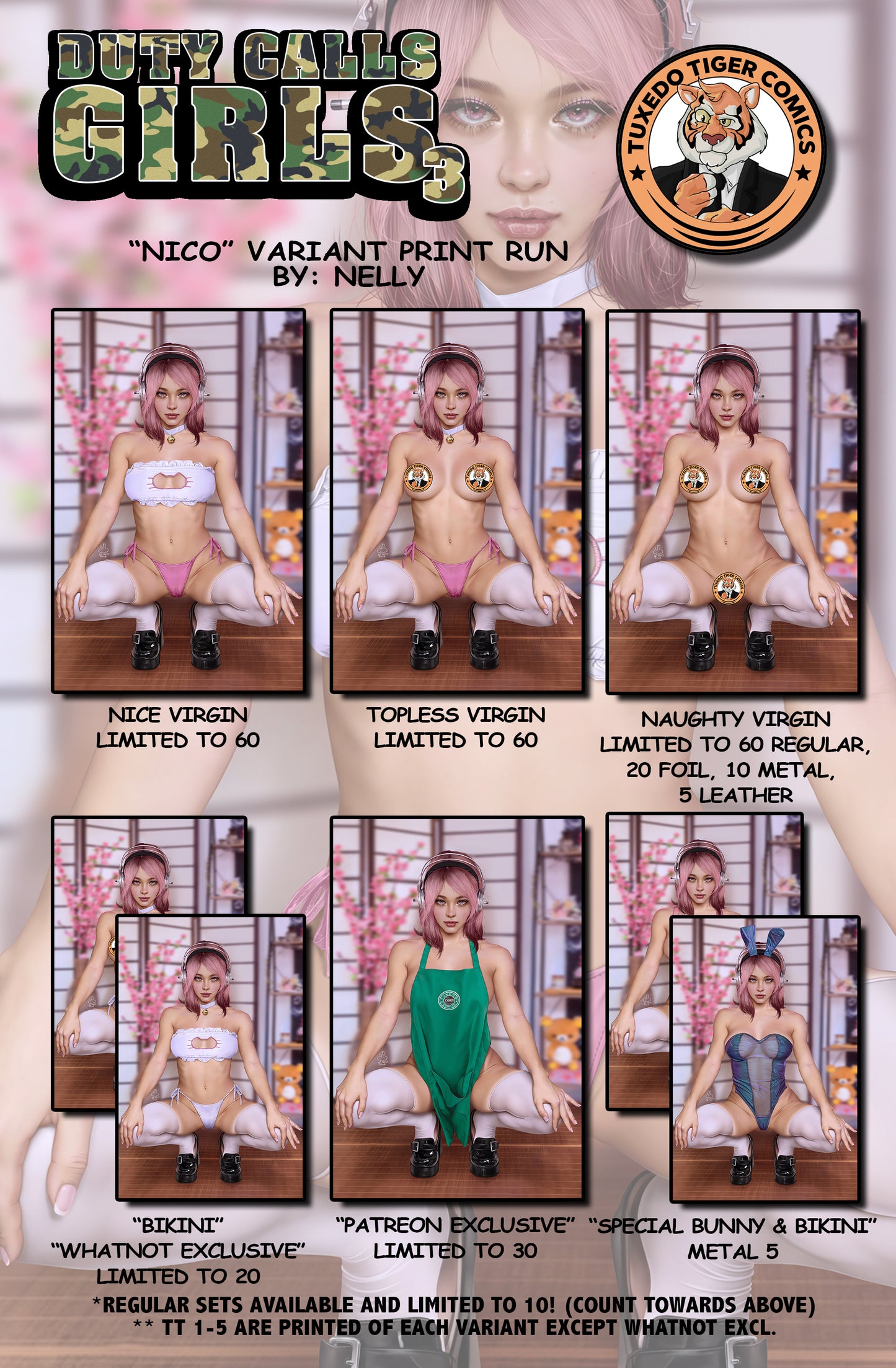 Duty Calls Girls 3 “Nico" By Nelly