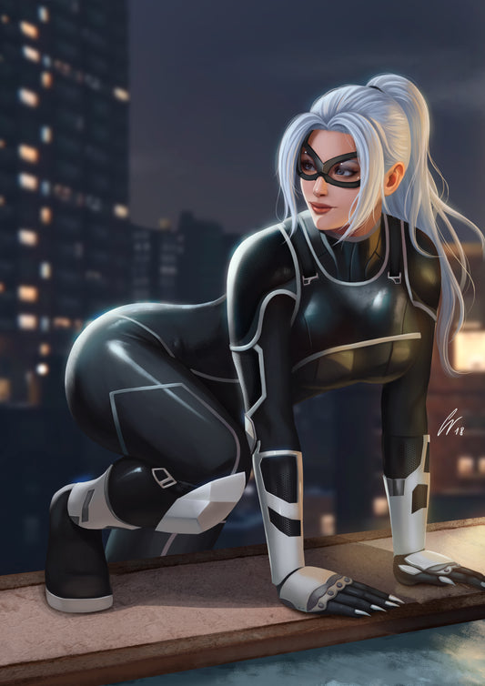 Duty Calls Girls 1 Black Cat Cosplay by Geravass