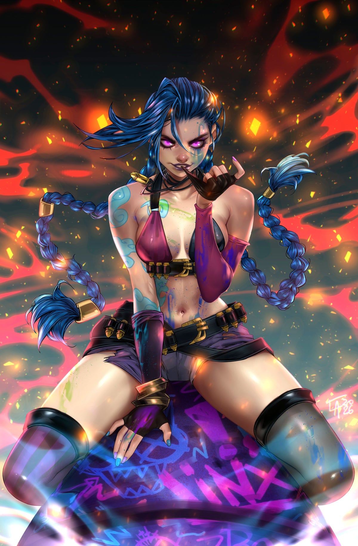 Duty Calls Girls 4 "Pretty Psychotic” by Chocoartist