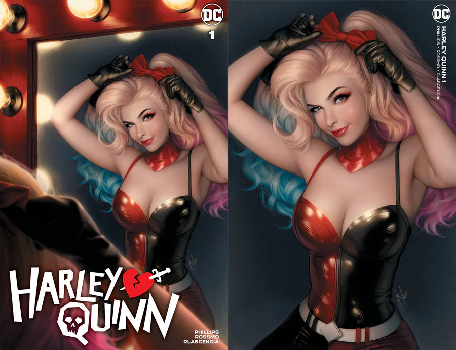 HARLEY QUINN #1 WARREN LOUW 2021 EXCLUSIVE VARIANTS SET