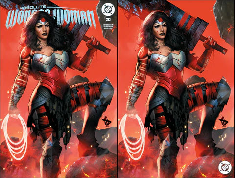 ABSOLUTE WONDER WOMAN #20 - SHARED ALPHA EXCLUSIVE - DAVE WILKINS