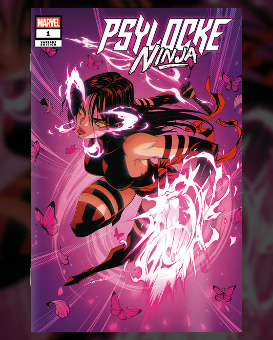 PSYLOCKE NINJA #1 GODTAIL TUXEDO TIGER COMICS EXCLUSIVE