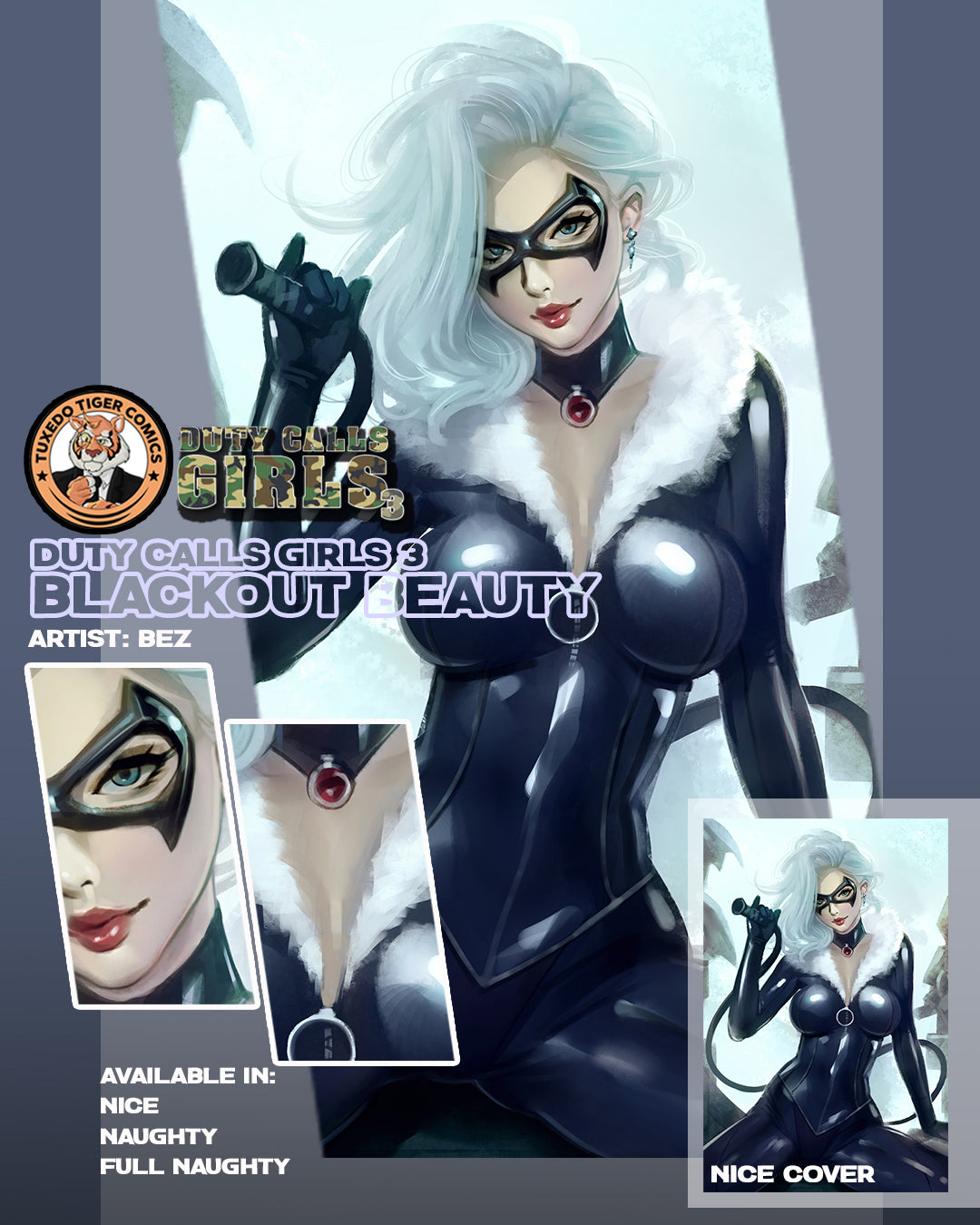 Duty Calls Girls 3 "Blackout Beauty" By Bez