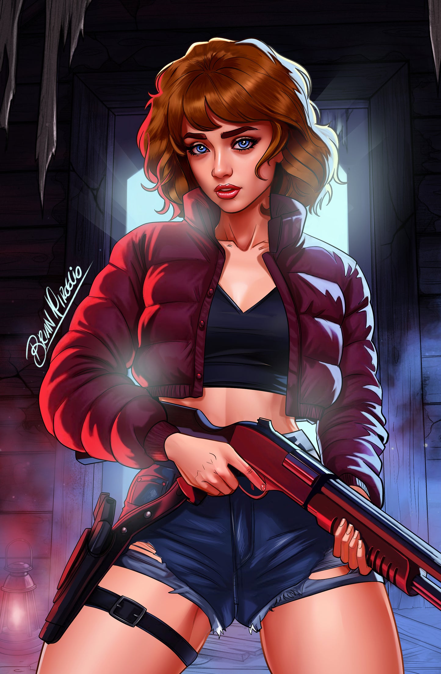 Duty Calls Girls 3 "Shotgun Baddie" By BRIAN MIROGLIO