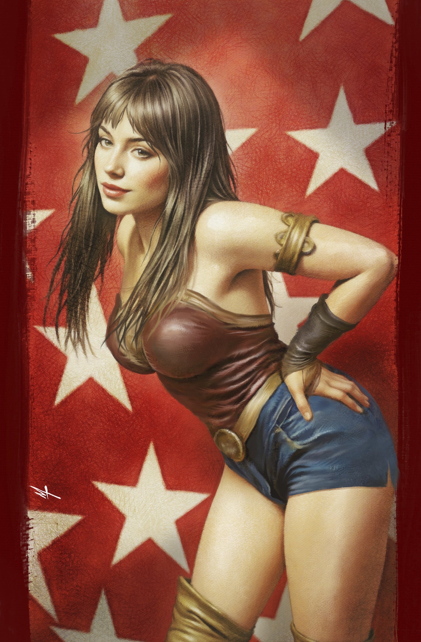 The Queens Of Dixie 2 Preview "Star Spangled Cowgirl" By Marco Turini
