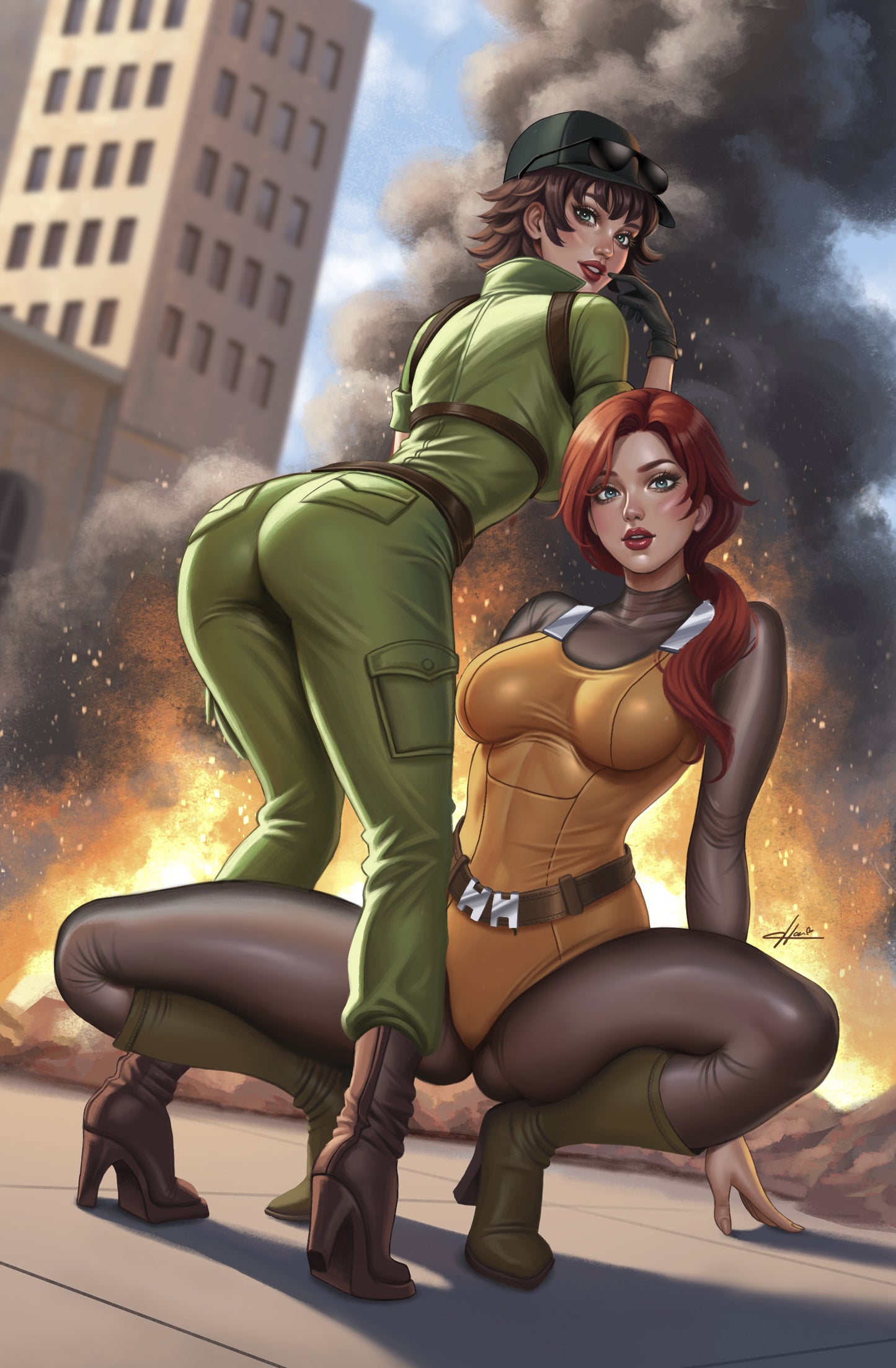 Duty Calls Girls 3 "Mission Temptation" By Hanna