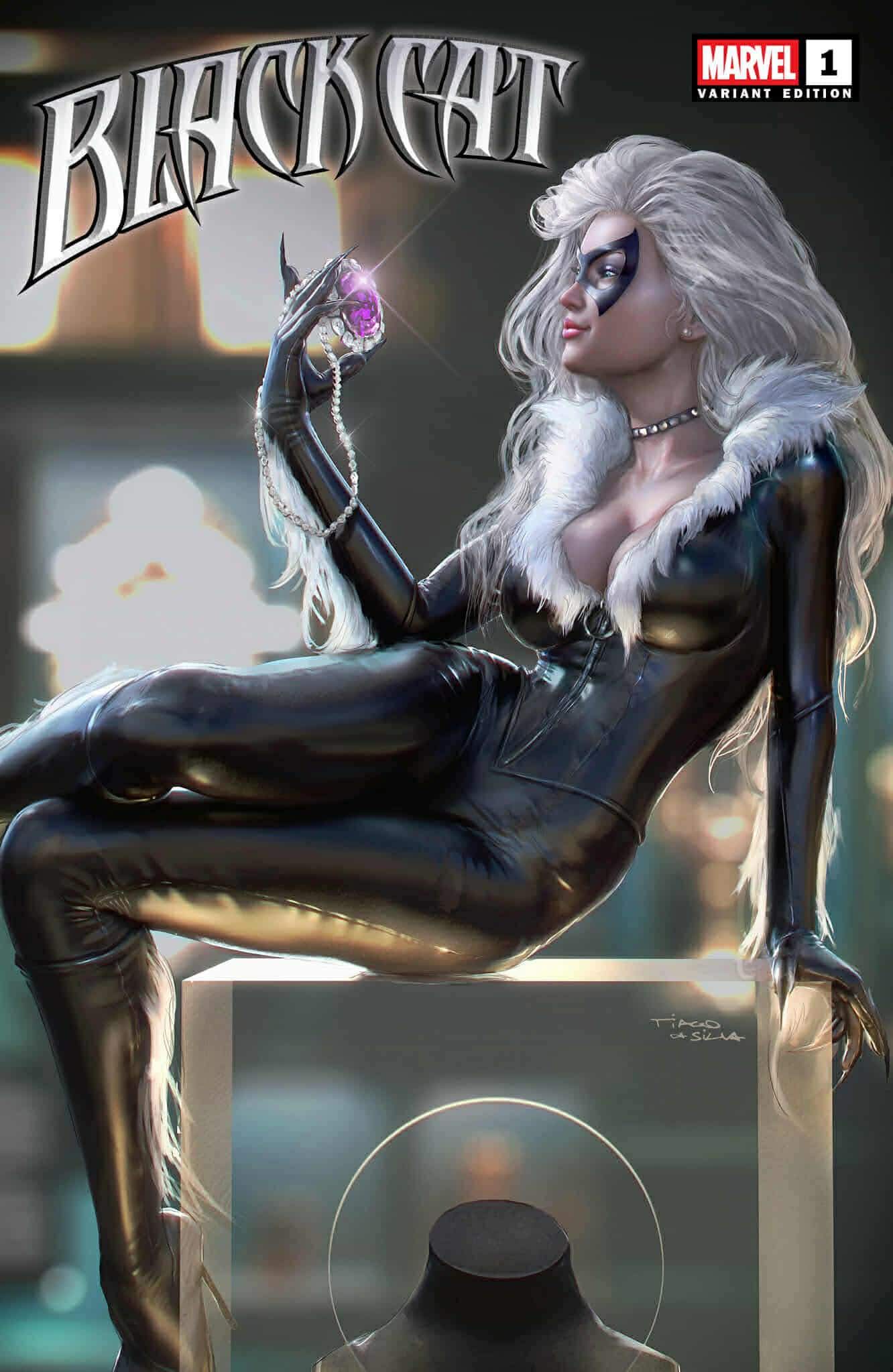 Black Cat  #1 Fan Expo Exclusive TRADE by Tiago Da Silva
