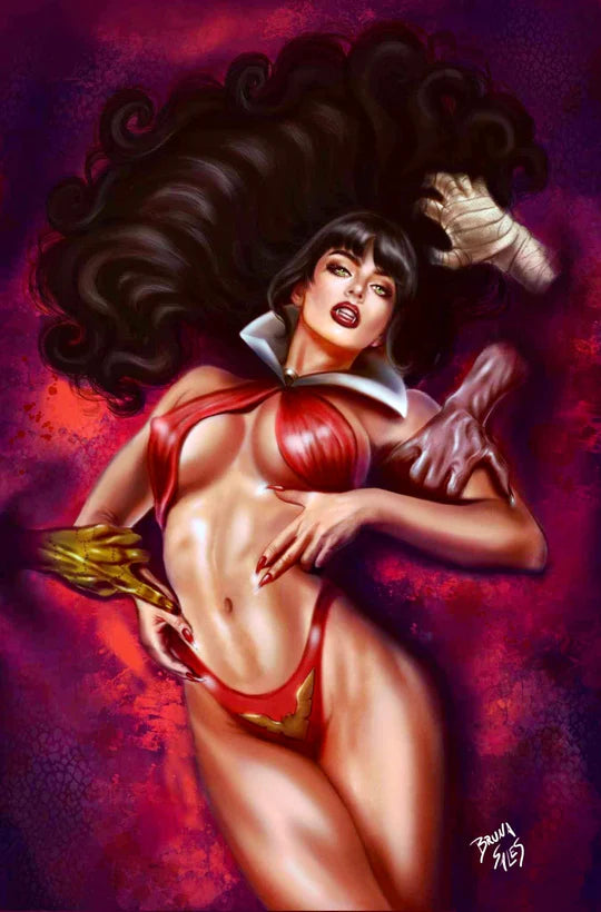 VAMPIRELLA DRACULA RAGE 5 BRUNA SALES LTD 333