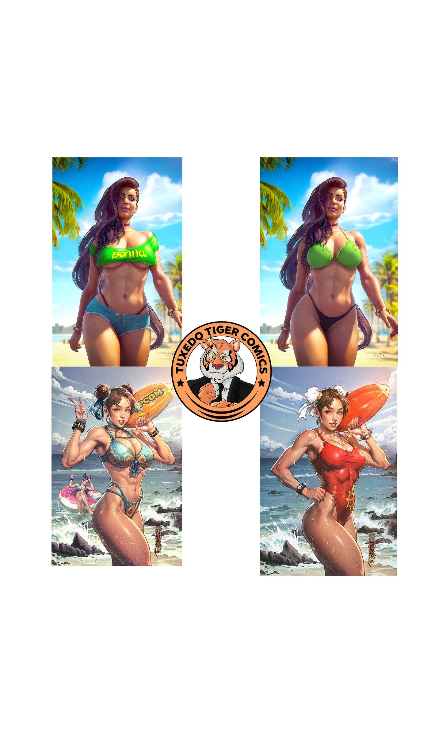 2024 Street Fighter & Friends Swimsuit Special #1 TIAGO DA SILVA/CEDERIC POULAT