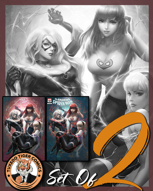 Amazing Spiderman #13 SET -Shared Exclusive - Kunkka