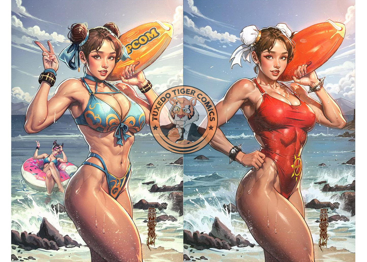 2024 Street Fighter & Friends Swimsuit Special #1 TIAGO DA SILVA/CEDERIC POULAT