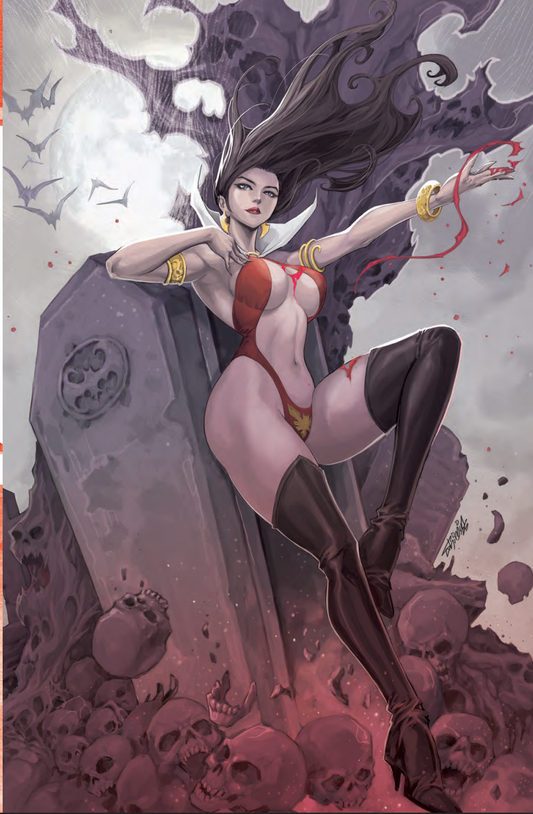 VAMPIRELLA #5 EXCLUSIVE Virgin Variant BY Clay
