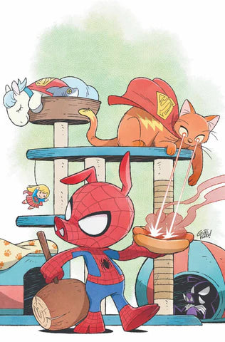 Marvel /DC Spider-Man/Superman - Shared ALPHA Exclusive - Gurihiru