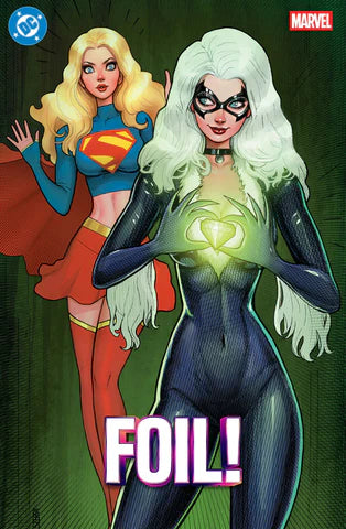 DC/Marvel Superman/Spider-Man #1 - FOIL Shared ALPHA Exclusive - Nathan Szerdy