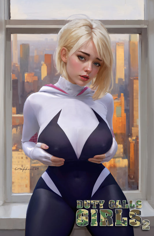 Duty Calls Girls 2 "SPIDER CHICK" by NATHAN LORENZANA