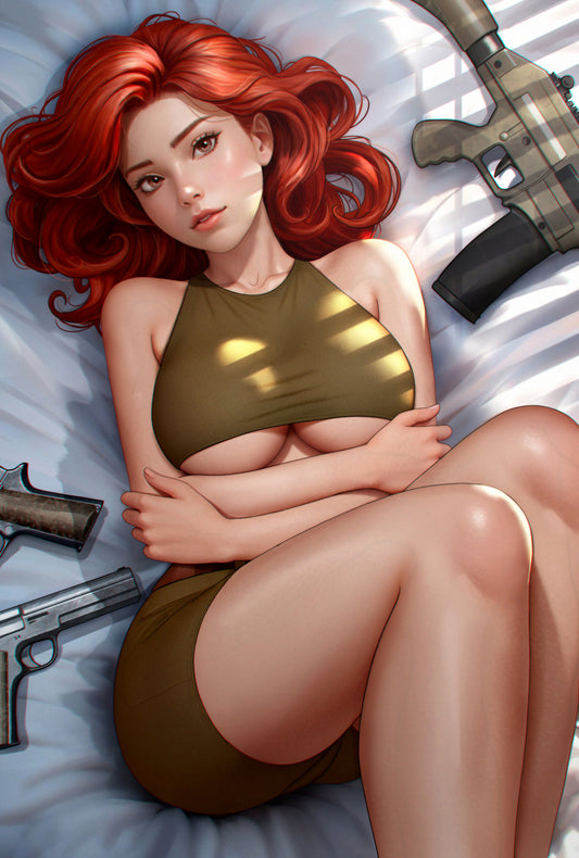 GUN HONEY HEATSEEKER: EXPOSED #1 EXCLUSIVE BY DALMOS COVER A