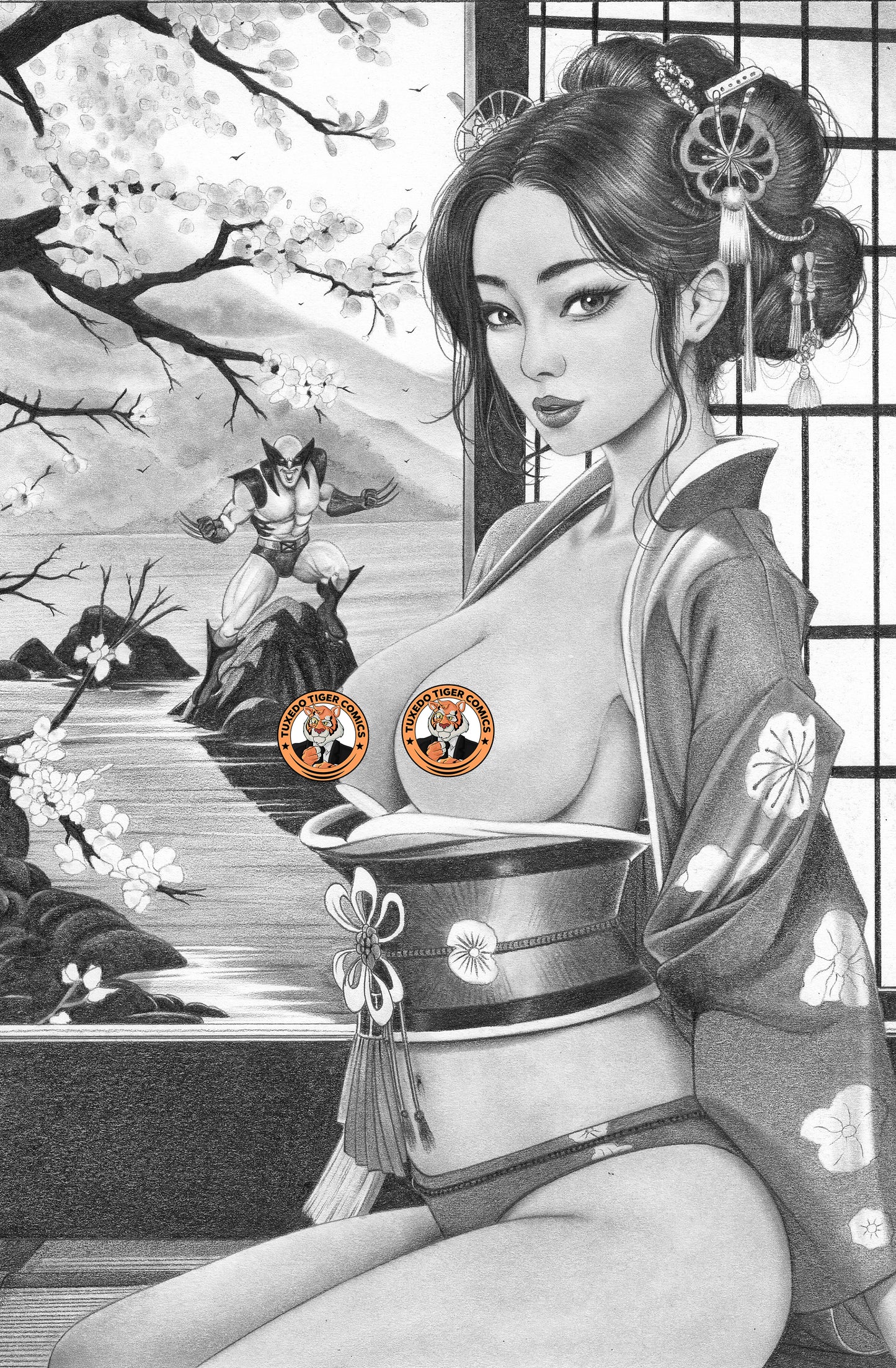 Duty Calls Girls 3 "Cherry Blossom" By Tim Grayson
