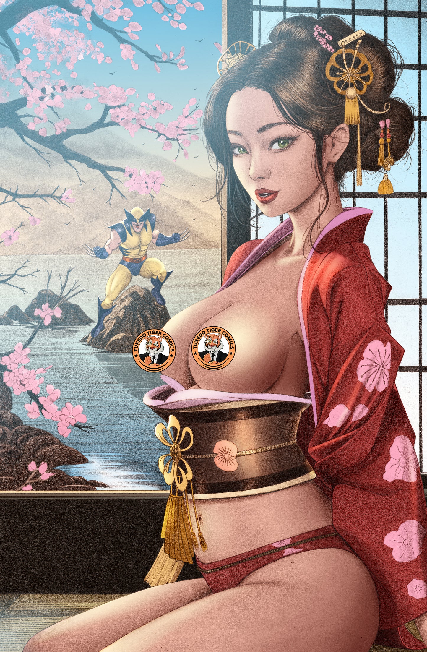 Duty Calls Girls 3 "Cherry Blossom" By Tim Grayson