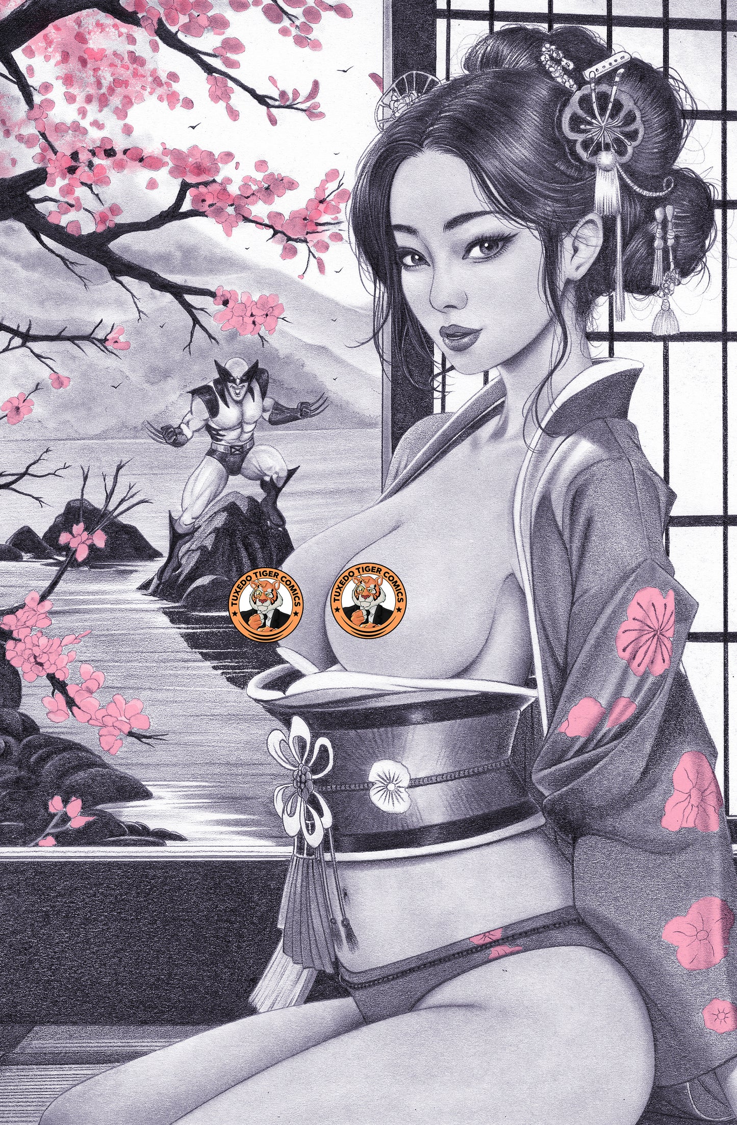 Duty Calls Girls 3 "Cherry Blossom" By Tim Grayson