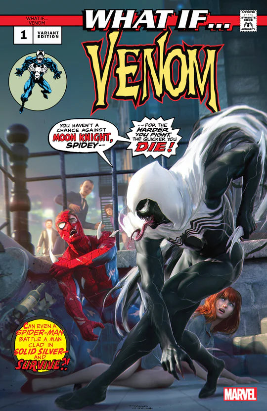 WHAT IF…? VENOM #1 TIAGO DA SILVA Trade Dress & Virgin Variant Set LTD 600 COA